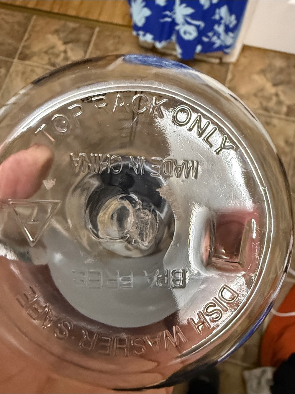 Source Unknown Blue and White Carlsbad Caverns NM National Park Water Bottle - Picture 8 of 8